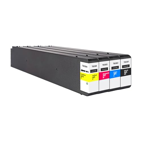 Cartouche d'encre T858 T8582 cyan pigmenté pour imprimante WorkForce Enterprise WF-C20590