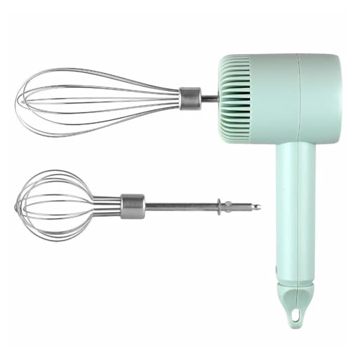 Frewurwer Batidora de Huevos Automática, Eléctrica, para Uso Doméstico, para Repostería, Amasadora, para Pasteles, Minibatidora de Mano Eléctrica.