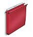 Produktbild ELBA 100330387 Hängemappe Polypro Design 10er Pack für A4 Bodenbreite 3 cm aus Polypropylen Kunststoff rot Schrank ideal für die lose Blatt-Ablage im Büro und der Behörde