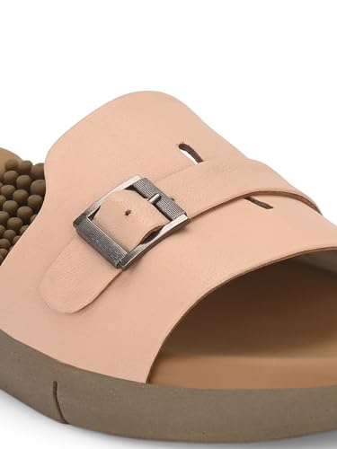 Image of egoss Lady Boss X Premium Genuine Leather Platform Sandals For Women-LCM-354