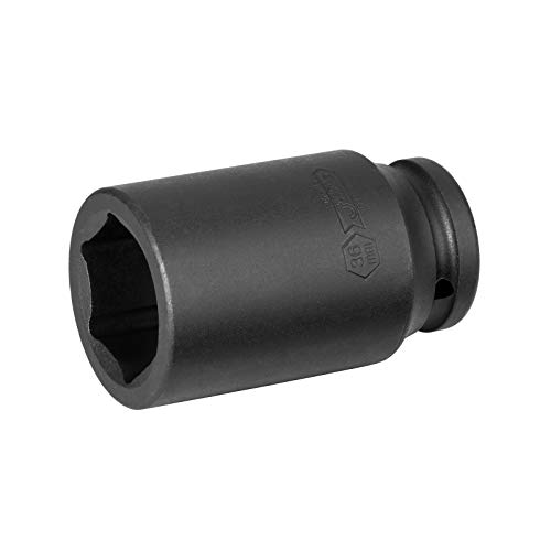 Image of JETECH 3 /4 inch Drive 36mm Deep Impact Socket, 6-Point Axle Nut Socket, Heat-Treated Chrome Molybdenum (Cr-Mo) Alloy Steel, for Easy Removal of Axle Shaft Nuts, Automotive & Machinery Maintenance