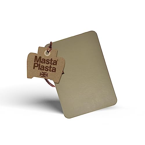 MastaPlasta Self-Adhesive Instant Leather & Vinyl Repair Patch, XL - 8 x 11 Inch. Beige