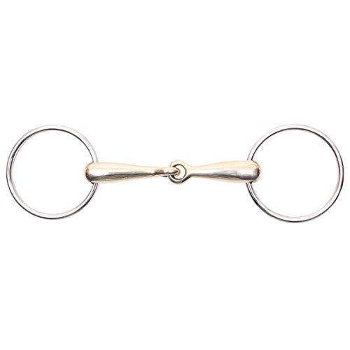 Epplejeck Wassertrense Argentan Einfach gebrochen  - 12,5 cm - Sonstige Cover