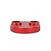 ZEEY 4 Pieces Propeller Motor Protector Cap Cover Case for Parrot ANAFI Drone Accessories, CNC Material Production, Dust-Proof,Damp-Proof and Anti-Collision (Red)