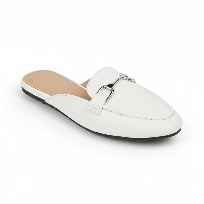 tresmode MELSU Women's Casual Flat Loafer Mules-picture-12
