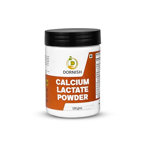 Image of Calcium Lactate Powder,150 Gms I Used as food preservative and Improvers / Food Thickener, Perfect for Spherification, Cheese Making, and Baking Applications I Perfect for Home Chefs, Commercial Kitchens, Food Technologists, and Educational Use | Ideal for Texturizing, Gelling and Stabilizing Foods