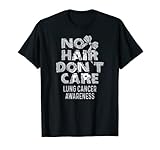 Photo Gallery no hair- nastro di sostegno della consapevolezza del cancro polmonare maglietta Photo Gallery no hair- nastro di sostegno della consapevolezza del cancro polmonare maglietta