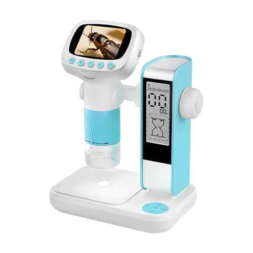Microscopio digital para niños ideal para regalo de cumpleaños y exploradores 4