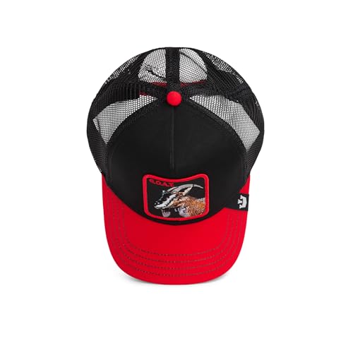 Image of Goorin Bros. Trucker Hat for Men and Women, Black (Undisputed Goat), One Size