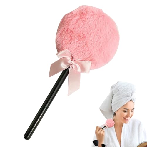 Polvo de maquillaje para polvos sueltos, reutilizables, 6 unidades, con forma de, herramientas de belleza para viajes, mujeres, niñas, base de maquillaje