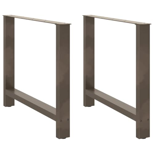 Pieds de table à manger bureau établi table basse acier réglable 100 cm