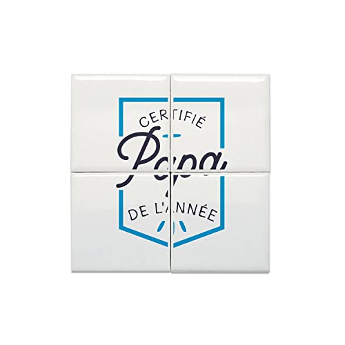 Carreaux céramique décoratif 40 x 40 cm pour salon et idée cadeau de famille