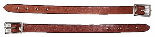 CHALLENGER Horse Western Saddle Fender Replacement Contoured Hobble Strap Tan 52HS03TN