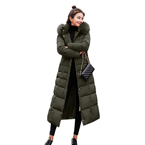 kisshes Women Ladies Long Padded Puffer Coat Winter Warm Cotton Quilted Jacket...