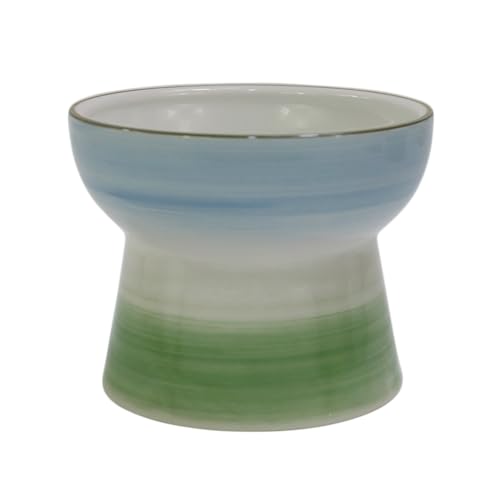 SYNWISH ���˃L���b�g�t�[�h�{�E���A�L�Ə��^���p�̐���オ�����H�ו��Ɛ��{�E���A�Z���~�b�N�E�H�[�^�[�{�E���f�B�b�V�� ���ڂ�Ȃ��A�E�B�X�J�[��J�H�i�M �H��􂢋@�Ή��A283.5 g�A�u���[&�O���[��