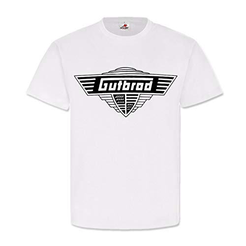 Camiseta Gutbrod Oldtimer blanca talla XXL con escudo clásico de Plochingen para coleccionistas
