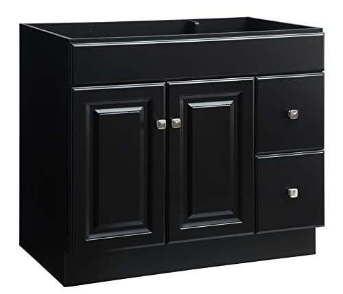 Design House Wyndham Unassembled Bathroom Vanity Cabinet Without Top, 36 in, Dark Espresso