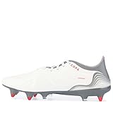 adidas blancas mujer decimas Delantero de piel K. adidas Botas de fútbol Copa Sense.1 SG para hombre en blanco, White, 44 EU
