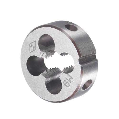 TOP-VIGOR M9 x 1.25mm Metric Tap and Die Set, Machine Thread Screw Tap with Round Threading Die - Image 4