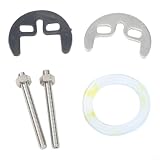 Kit di montaggio per rubinetto miscelatore da cucina con rondella M8 in acciaio inox, chiave inglese, guarnizione in gomma e dadi