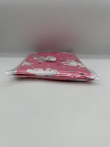 TOPWAYS Cartoon Canvas Kids Aprons, Adjustable Neck Children's Apron for Cooking Baking Painting Wear (pink unicorn apron) - Image 11