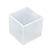 Produktbild Babysbreath Würfel 9mm Silikon Form Schmucksache hängende Harz Fertigkeit Form mit hängendem Loch DIY Werkzeug 65x65x65mm