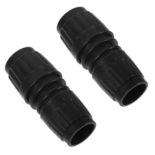 Conector kit de desmontar Operitacx de plástico negro en ángulo recto para muebles 2