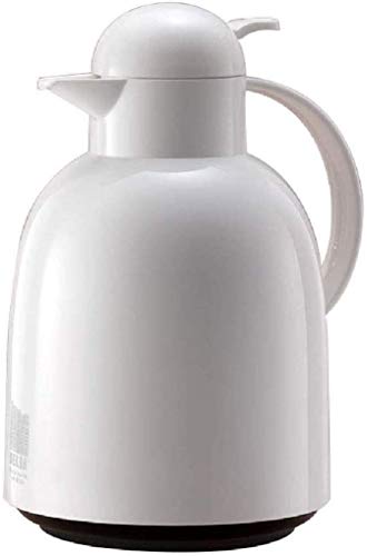 Bollitore Termico Thermos - Caraffa Termica for caffè in Acciaio Inossidabile, Grande Pallone Sottovuoto Isolato A Doppia Parete, Pentola for Server for Bevande con Ritenzione di Calore for 12 Ore