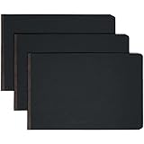 Smead PressGuard Report Cover, Metal Prong Top Fastener with Compressor, 3' Capacity, 11' x 17', Black, 10 per Box (81178)