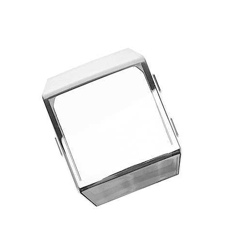 jojofuny 3pcs Watch Screen Bumpers Watch Shell Colodial Silver Frame Reloj Bezel Intelligent