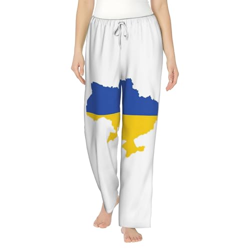 Pantalon de pyjama doux Ukraine idéal pour vos soirées cocooning femme