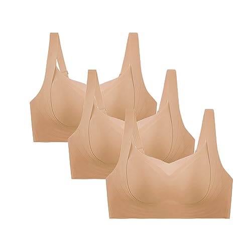 Soutien-gorge brassière doux à effet seconde peau pour femme