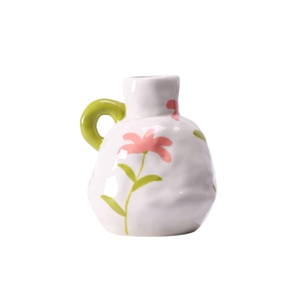Vase Simple Small Fresh Ceramic Arrangement Living Room Home Decoration Flower