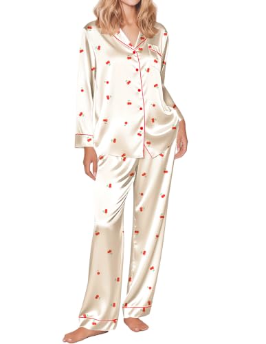 Women's Satin Pajama Sets - image 1