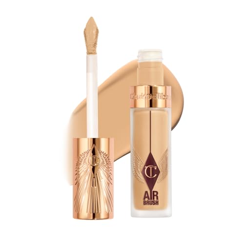 Charlotte Tilbury AIRbrush Flawless Blur Concealer - Concealer for Dark Circles, Blemishes & More - Hydrating, Full Coverage with a Natural Matte Finish - 8 Medium