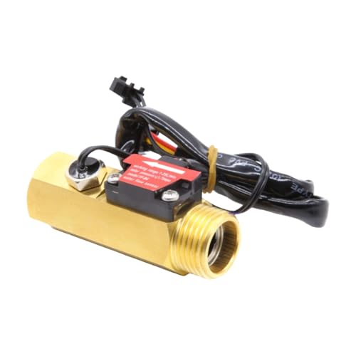 Sensor de flujo de agua con medidor de turbina de 1/2 pulgada e interfaz G1/2