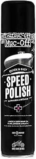 Muc-Off 627 Motorcycle Speed Polish, 400 Millilitres - Motorbike Polish And Wax In One - Contains Carnauba Wax And Beeswax For Durable, Glossy Shine