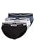 Produktbild BOSS Herren Brief 3P Power Dreier-Pack Slips aus Stretch-Baumwolle mit Logos am Bund Schwarz L