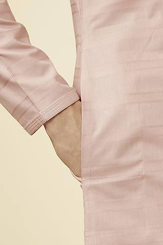 Manyavar Men Cotton Solid Full Sleeves Casual,Traditional Kurta Pyjama Set4