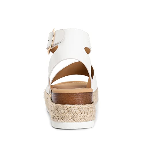 Image of DREAM PAIRS Women's Platform Espadrilles Casual Ankle Strap Wedge Sandals Comfortable Dressy Summer Shoes