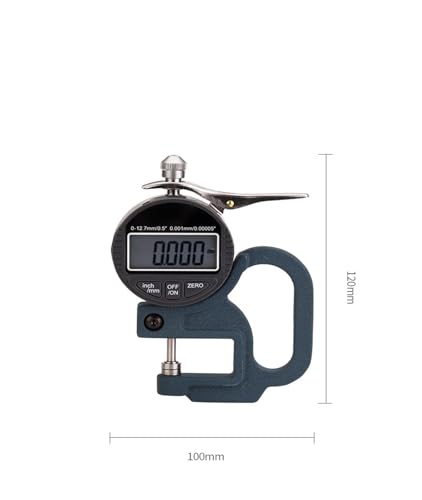 Medidor Digital de Espesor Micrómetro 0.01mm miniatura 3