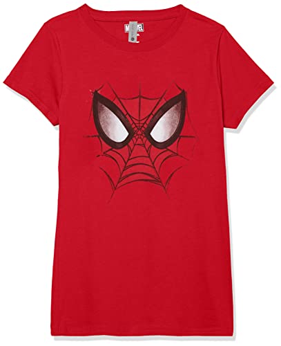 T-shirt Marvel fille rouge : le coton idéal pour l'école et le parc