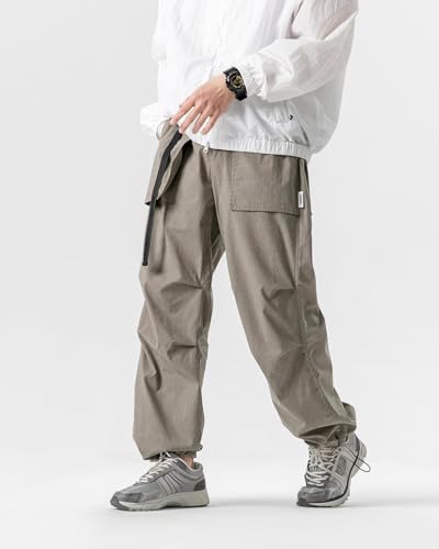 Unisex Casual Work Pants, Breathable Fabric, Multi-Pocket Straight Fit Trousers for Outdoor & Daily Wear2