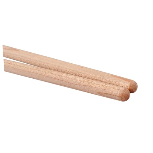 2 piezas de baquetas para bombo con cabeza de fieltro de lana y mango de madera, color púrpura, para instrumentos de percusión, agarre cómodo y diseño estable miniatura 2