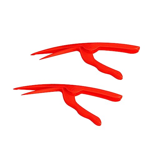 Cabilock 8piezas Peladora De Gambas De Plástico Desvenador De Camarones Ahorra Esfuerzo Herramienta Esencial Cocina