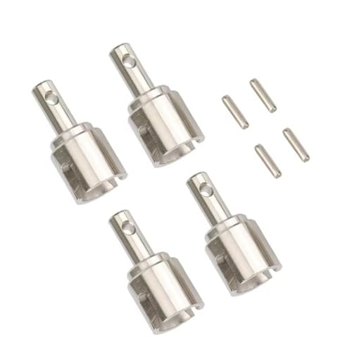 Compatible con HAIBOXING para HBX 16889 16889A 16890 16890A SG1601 1/16 RC Piezas De Coche Accesorios 4 Piezas Cubeta Diferencial Metálica M16104 RC Accesorio del Coche