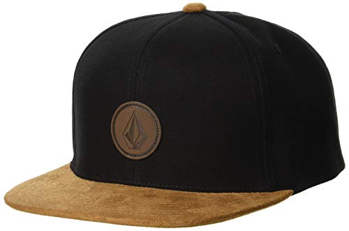 Volcom Quarter Fabric Casquette Homme, Blackout, Taille Unique