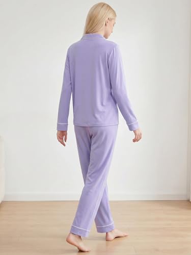 Image of Women's Petite Cotton Pajama Set Petite Length Pjs