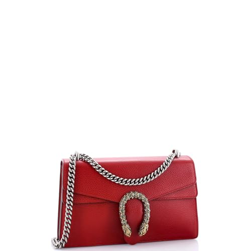 Pre-Loved Dionysus Bag Leather Small, Red2