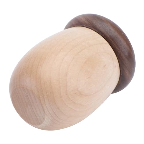 Garneck 1pc Nut Toothpick Box Toothpick Holder with Lid Storage Container Toothpick Container Toothpick Holder Can Container with Lid Housewarming Ornament Container Nut Pod Wooden